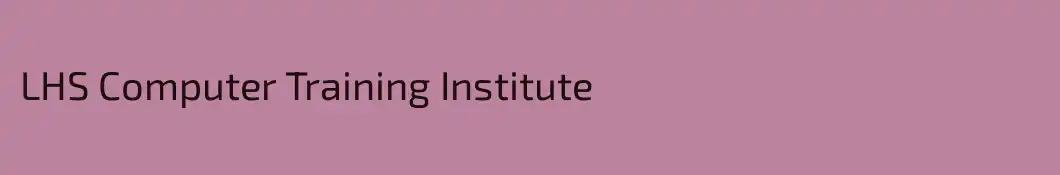LHS Computer Training Institute